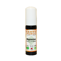 GemmoForce Marronnier - sans sucre - sans alcool - Bio - 30 ml - Gemmothrapie - Vecteur Energy