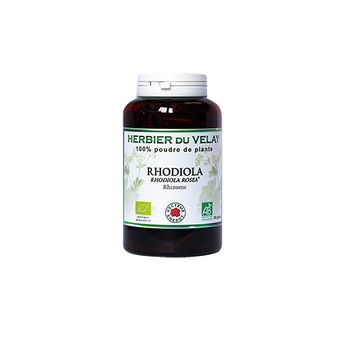 Rhodiola - Bio* - 180 gélules de plante - Phytothérapie - Vecteur Energy