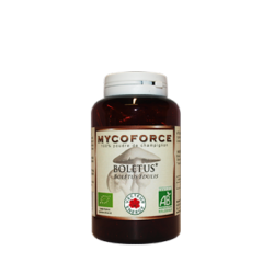 Boletus- 180 glules - Bio* - Mycoforce - Poudre de champignon - Vecteur Energy