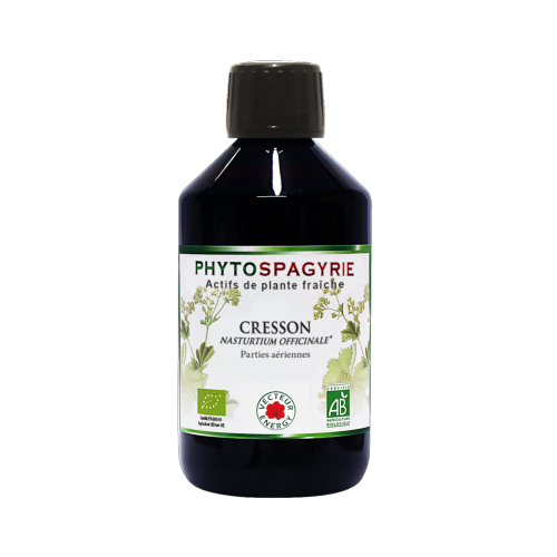 Cresson - Bio* - 300 ml - Phytospagyrie - Extrait de plante - Vecteur Energy