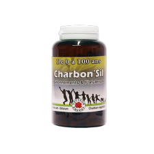 Charbon'Sil - 180 glules - Complment alimentaire - Vecteur Energy