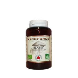 Blazei- 180 glules - Bio* - Mycoforce - Poudre de champignon - Vecteur Energy