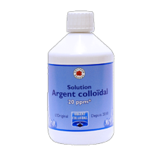 Argent collodal 20 ppm - 500 ml - Argent collodal - Vecteur Energy