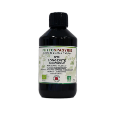 Phytospagyrie N18 Longvit (anti-oxydant) - Bio* - 300 ml - Synergie de plantes biologiques* - Vecteur Energy