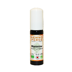 GemmoForce Marronnier - sans sucre - sans alcool - Bio - 30 ml - Gemmothérapie - Vecteur Energy