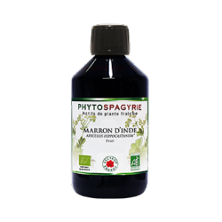 Marron d'Inde - 300 ml - Phytospagyrie - Extrait de plante biologique* - Vecteur Energy