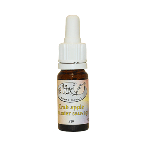 ELIX'F - Pommier sauvage / Crab apple N°10 - 10 ml - Elixir floral - Fleur de Bach - Vecteur Energy