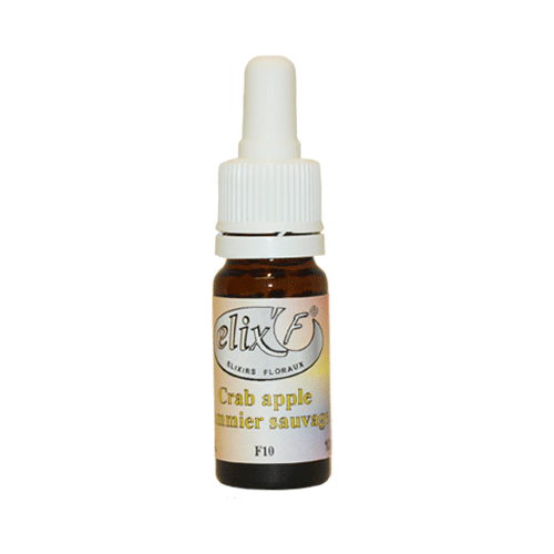 ELIX'F N°10 - Pommier sauvage / Crab apple - 10 ml - Elixir floral - Fleur de Bach - Vecteur Energy