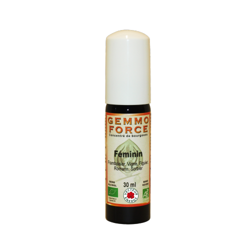 GemmoForce Complexe N°07 - Féminin - sans alcool - Bio - 30 ml - Gemmothérapie - Vecteur Energy