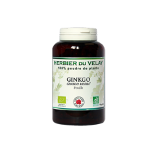 Ginkgo - Bio* - 180 gélules de plante - Phytothérapie - Vecteur Energy