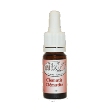 ELIX'F - Clématite / Clematis N°9 - 10 ml - Elixir floral - Fleur de Bach - Vecteur Energy