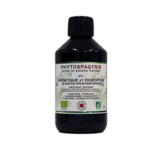 Phytospagyrie N°01 Hépatique et digestion - Bio* - 300 ml - Synergie de plantes biologiques* - Vecteur Energy