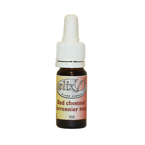 ELIX'F - Marronnier rouge / Red chestnut N°25 - 10 ml - Elixir floral - Fleur de Bach - Vecteur Energy