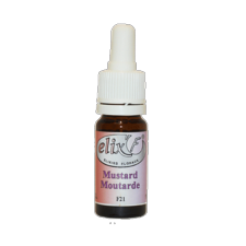 ELIX'F - Moutarde / Mustard N°21 - 10 ml - Elixir floral - Fleur de Bach - Vecteur Energy
