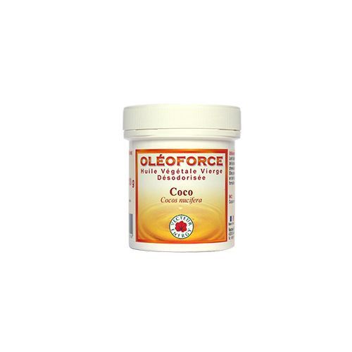 Huile végétale Coco désodorisée - 100 g - Vecteur Energy