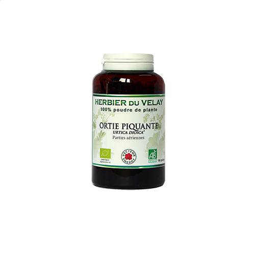 Ortie piquante - Bio* - 180 gélules de plante - Phytothérapie - Vecteur Energy