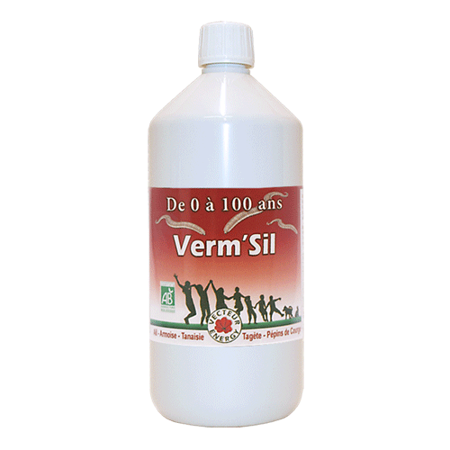 Verm'Sil Bio* - 1 litre - Complément alimentaire - Vecteur Energy