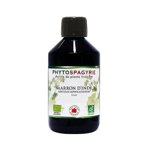 Marron d'Inde - 300 ml - Phytospagyrie - Extrait de plante biologique* - Vecteur Energy