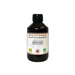 Shiitaké- 300 ml - Bio* - Mycoforce - Extrait de champignon - Vecteur Energy