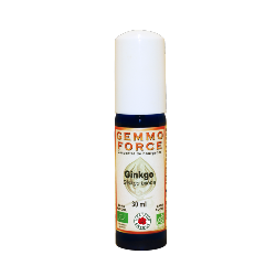 GemmoForce Ginkgo Biloba - sans sucre - sans alcool - Bio - 30 ml - Gemmothrapie - Vecteur Energy