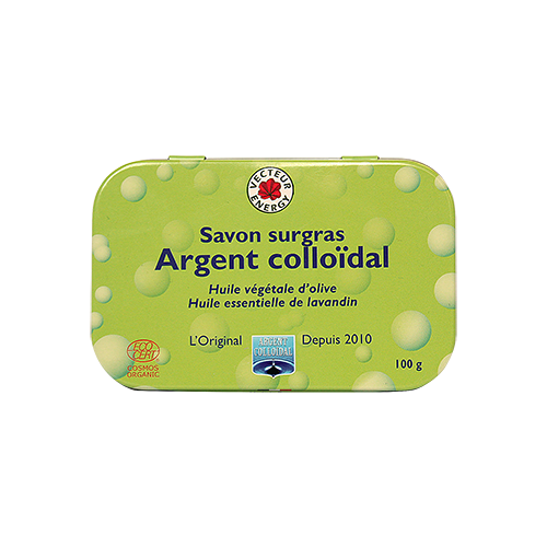 Savon surgras Argent colloïdal 200 ppm - Vecteur Energy