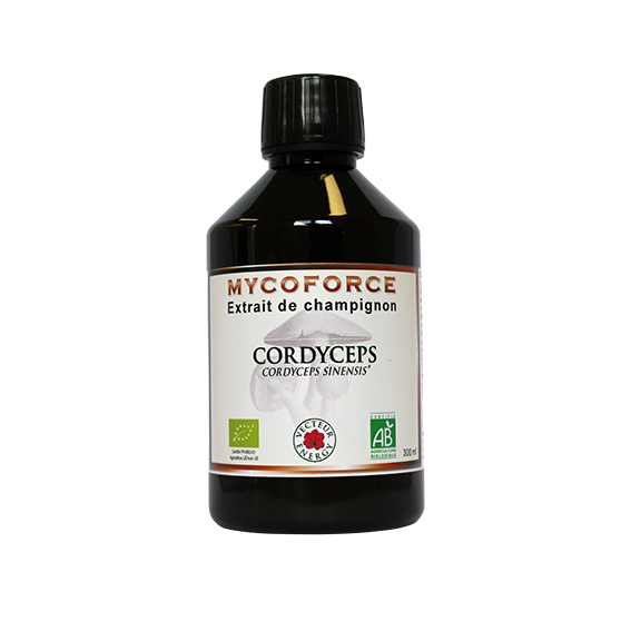 Cordyceps- 300 ml - Bio* - Mycoforce - Extrait de champignon - Vecteur Energy