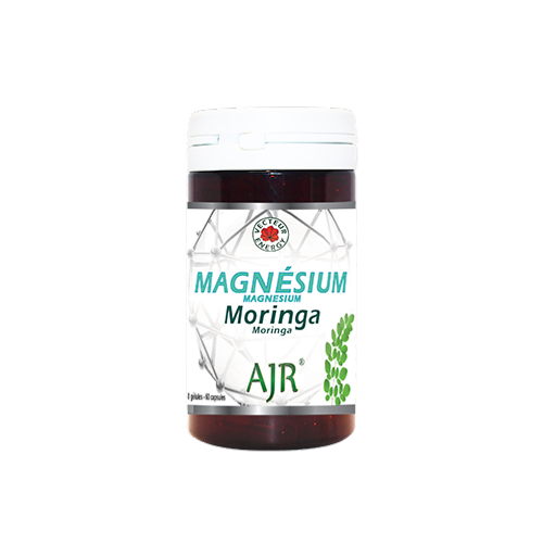 AJR Magnésium Moringa - 60 gélules - Oligoélément - Vecteur Energy