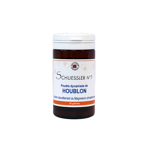 Sels biochimiques de Schuessler N°07 - Houblon - Magnesium phosphoricum - 30 gélules - Vecteur Energy