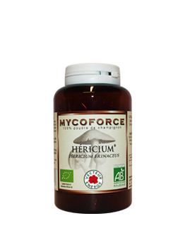 Héricium- 180 gélules - Bio* -  Mycoforce - Poudre de champignon - Vecteur Energy