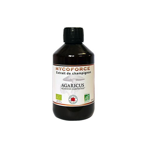 Agaricus - 300 ml - Bio* - MYCOFORCE