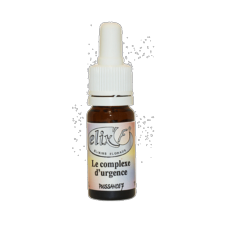 ELIX'F - Rescue - 10 ml - Complexe Fleur de Bach - Elixir floral - Fleur de Bach - Vecteur Energy