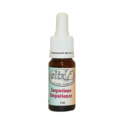 ELIX'F N°18 - Impatience / Impatiens - 10 ml - Elixir floral - Fleur de Bach - Vecteur Energy