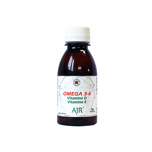 AJR Omega 3-6 - Vitamine D - Vitamine E - 150 ml - Vecteur Energy