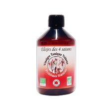 Vinaigre Tonique Veineux - Bio* - Elixir des 4 Saisons - 500 ml - Vecteur Energy