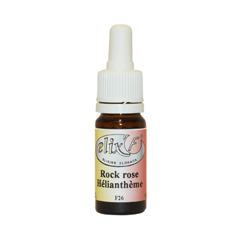ELIX'F - Hélianthème / Rock rose N°26 - 10 ml - Elixir floral - Fleur de Bach - Vecteur Energy