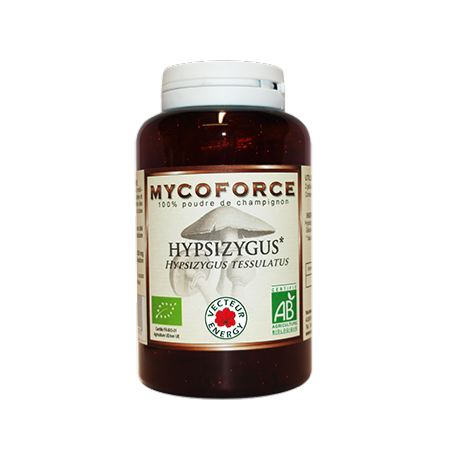 Hypsizygus- 180 gélules - Bio* - Mycoforce - Poudre de champignon - Vecteur Energy