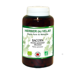 Bacopa - Bio* - 180 gélules de plante - Phytothérapie - Vecteur Energy