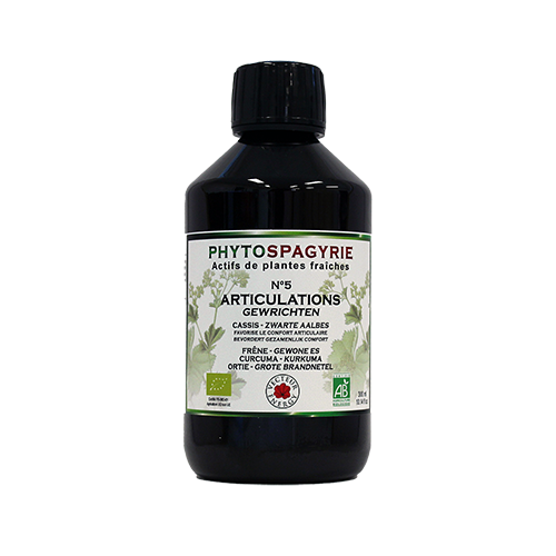 Phytospagyrie N°05 Articulations - Bio* - 300 ml - Synergie de plantes biologiques* - Vecteur Energy