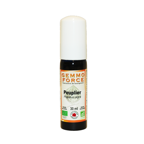 GemmoForce Peuplier - sans sucre - sans alcool - Bio - 30 ml - Gemmothérapie - Vecteur Energy