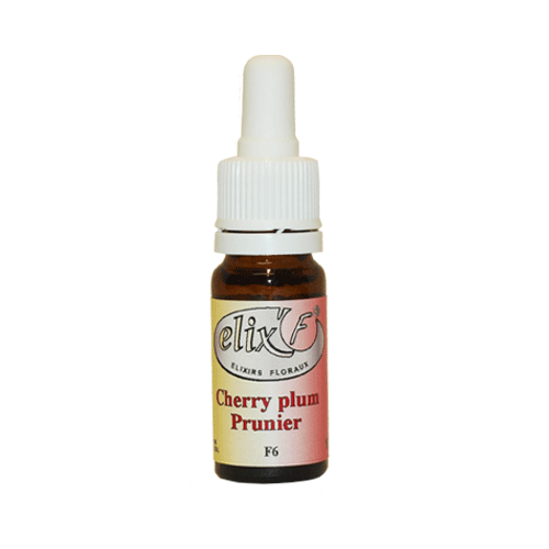 ELIX'F - Prunier / Cherry plum N°6 - 10 ml - Elixir floral - Fleur de Bach - Vecteur Energy