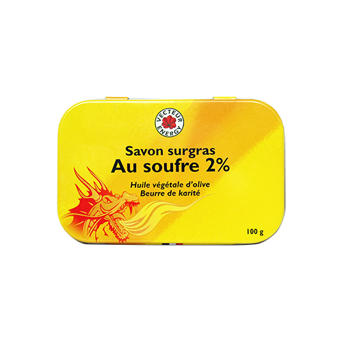 Savon surgras au soufre 100 g - Vecteur Energy