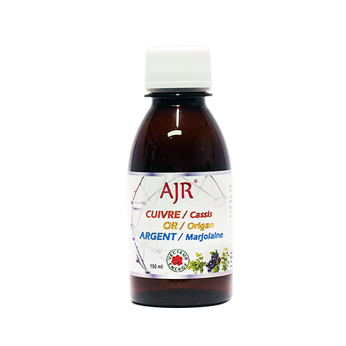 AJR Cuivre Or Argent - 150 ml - Oligoélément - Vecteur Energy