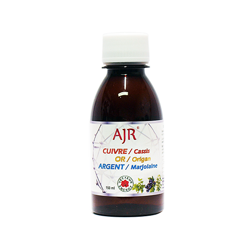 AJR Cuivre Or Argent - 150 ml - Oligoélément - Vecteur Energy