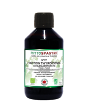 Phytospagyrie N°17 Fonction thyroïdienne - Bio* - 300 ml - Synergie de plantes biologiques* - Vecteur Energy