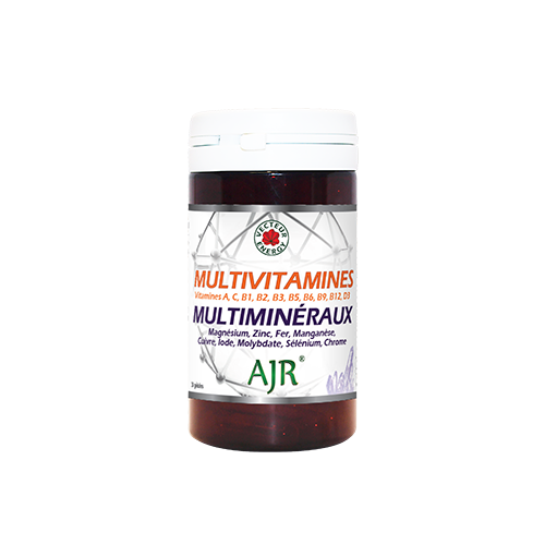 AJR Multivitamines + Multiminéraux - 30 gélules - Vecteur Energy