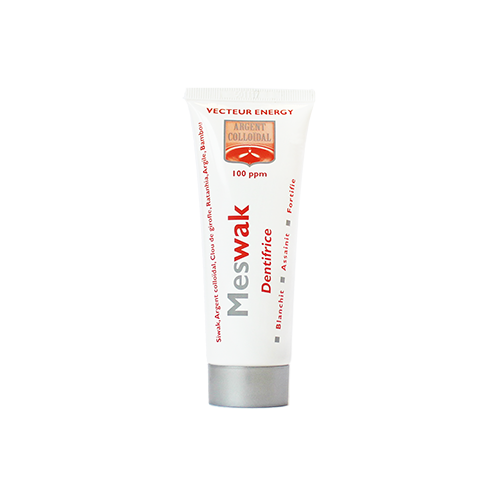 Meswak 100 ppm - 75 ml - Argent Colloïdal - Vecteur Energy
