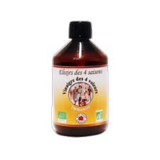 Vinaigre Immunité - Bio* - Elixir des 4 Saisons - 500 ml - Vecteur Energy