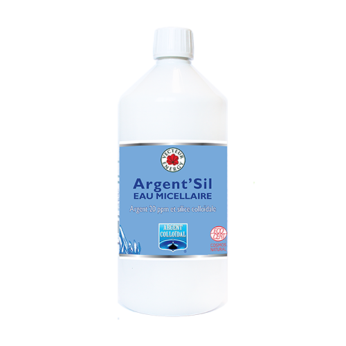 Argent'Sil 20 ppm - 1 litre - Argent colloïdal - Vecteur Energy