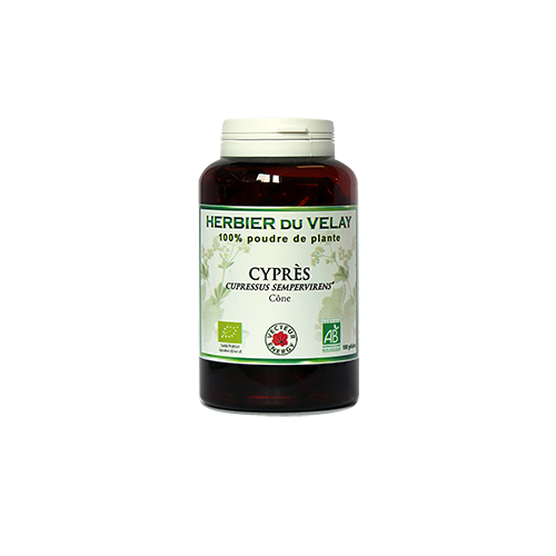 Cyprès - Bio* - 180 gélules de plante - Phytothérapie - Vecteur Energy