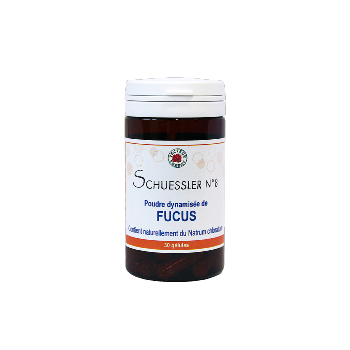 Sels biochimiques de Schuessler N08 - Fucus - Natrium Chloratum - 30 glules - Vecteur Energy